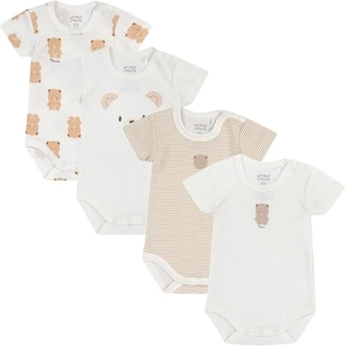 Chicco Bébé garçon 4 Body à Manches Courtes