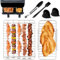 Heißluftfritteuse Zubehör für Tefal Dual Easy Fry Heißluftfritteuse 5,2/3,1 L, Luftfritteusenständer Airfryer Zubehör für Tefal EY9018, Airfryer Zubehör für Cecotec 5,5/3,5 L, Lakeland 5L/3L