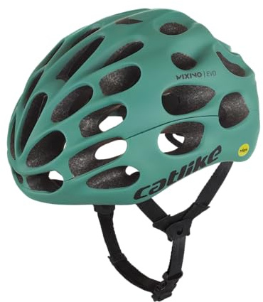 Catlike Unisex-Adult MIXINO EVO Strassenhelm, Grün, M
