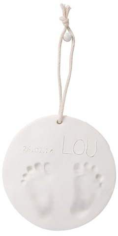 Tiny Love Reiner Abdruck, Clay Set, Gipsabdruck Baby Hand und Fuß, Dermatologisch getestet, Erinnerung Komplettset, Kreative Andenken, Tiny Creations