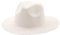 Chapeau Fedora Panama unisexe pliable – Chapeau de soleil en paille réglable à large bord pour homme et femme, casquette de plage pliable pour voyage, jardinage, jogging, blanc, Taille unique