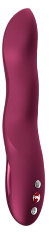 Fun Factory Stronic Wave | G-Punkt-Vibrator mit Stoßbewegung | Pulsator | Gewellter Silikonschaft | 10 Stoßprogramme | Hands-free Genuss | Wasserdicht & USB-C | Sex Spielzeug für Frauen | Sex Toys