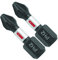 BOSCH ITPH2102 2-Pack 1 in. Phillips #2 Impact Tough Screwdriving Insert Bits
