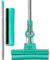 ABACUS Mocio per mocio estremamente assorbente + spugna di ricambio, Green Mop, Wringmop, mop, mop, mop, mop, mopp, detergente per pavimenti, mop, scopa a pavimento, 4 rotoli, sistema a doppio