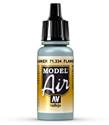 Vallejo VAL71334 Model Air 17ml-Flanker Light Blue, 17 ml