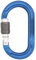 DMM Ultra O Screwgate Karabiner, Blue-Titanium