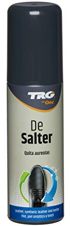 TRG The One - Wasser- und Schneeflecken für Lederschuhe, Kunstleder und Textil | Aureolen-Entferner für Schuhe | Reinigung und Pflege von Leder | von Salter, 75 ml