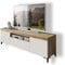 lukmebel Yoshi II TV-Schrank Eiche Wotan Fernsehschrank mit Schubladen und Push to Open System TV- Bank Sideboard Lowboard Wohnwand