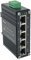 Mini commutateur industriel Gigabit Ethernet 5 ports 10/100 Mbps demi-duplex intégral et 1000 Mbps full duplex