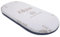 PEKITAS Universal-Matratze, oval, 75 x 33 cm, für Kinderwagen, Höhe: 5 cm, doppelseitig, atmungsaktiv, waschbarer Bezug