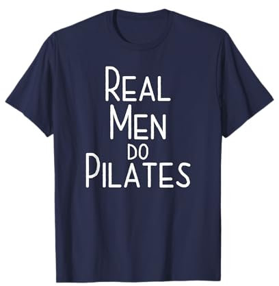Maglietta Real Men Do Pilates Maglietta