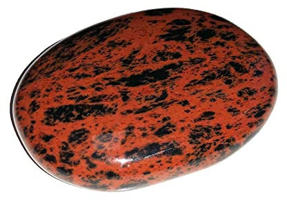 France Minéraux Galet Obsidienne Acajou