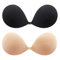 2 Pack Adhesive Bra Backless and Strapless Push Up Bra (Cup A-D) - Invisible and Stick on Bra and Nipple Covers for Backless Dresses Sunscreen
