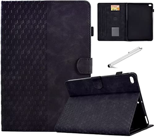 Fancity for iPad Mini 5 Case Mini 4 Mini 3 2 Cover, Smart Wake Sleep Flip Stand Case Soft Suede TPU Protective Case with Card Slot Pencil Holder for iPad Mini 1 2 3 4 5 - Black