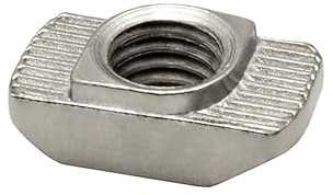 KLAK 45 - Edelstahl Hammermutter Nutenstein M8 Nut 10 für Aluprofil 45-er - 1 Stück