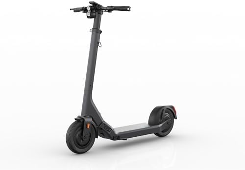 Egret One | Faltbarer E-Scooter + integrierten Blinkern, Schnellwechsel-Akkusystem, 11 Luftreifen & Straßenzulassung (max. 20km/h), Reichweite bis 65 km, App Steuerung, max. Zuladung 125kg