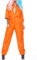Niceyoeuk Prison Jumpsuit Jail Costume for Women Men Orange Long Sleeve Escaped Inmate Costume Halloween Roleplay Party Outfits (Women Orange, S)
