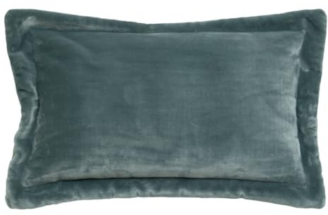 Atmosphera - Flanellkissen Cuddly blau 30x50cm