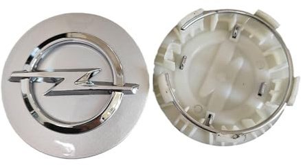 NOLLAM 4 Stück Nabendeckel für Opel Astra J 54mm Radnabendeckel Felgendeckel Radnabenkappen Felgenkappen Nabenkappen Wheel Caps Radnabenabdeckung,B