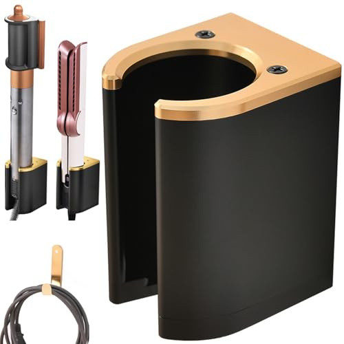 Honbobo Airstrait HT01 Wandhalterung für Dyson Airstait HT01 Haarglätter/Dyson Airwrap Lagerung Stand Aluminium Halterung