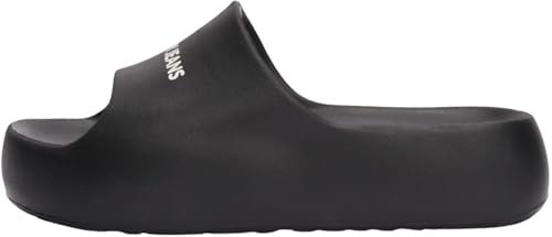 Tommy Jeans Chanclas de baño Mujer Flatform Pool Slide Zueco, Negro (Black), 39/40