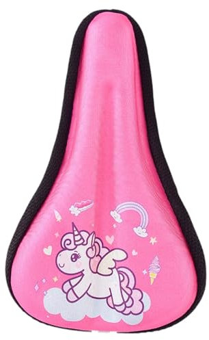 JISADER Housse de siège de vélo pour Enfants, Housse de Coussin, Petit Tapis de Selle de vélo Souple, Installation avec Cordon de Serrage, Housse de siège de, m