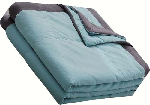 Edredón Cama Verano Nórdico 4 estaciones, Colcha Fina Cama Acolchado Algodón Verano Nórdico niño, Microfibra Edredón Cama Verano Suave Transpirabl Funda Cama para Verano e Invierno(B,140x200cm/55x78in