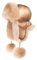 Futrzane Fliegermütze - Schapka Uschanka Damen - Fell Trapper Mütze aus Leder (M, Gold - Gold Siberian)