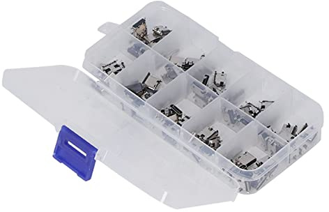 100Pcs Type C Female Plug Connector USB Solder Repair Kit Compatible with Computers Tablets Phones Keyboards MacBooks