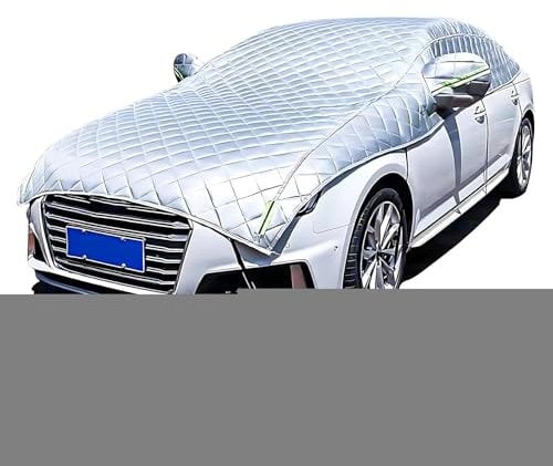 Halbgarage für Auto Winter Gemacht für Audi A5 Cabrio 2009–2019, Autoabdeckung Winter, Auto Halbgarage, Außeneinsatz Sonnensicher Staubdicht zjbz78