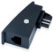 BIGtec TAE RJ45 DSL Adapter Kabeladapter TAE-F Stecker auf RJ45 Buchse 8P2C Modularadapter Telefon Kabeladapter Router