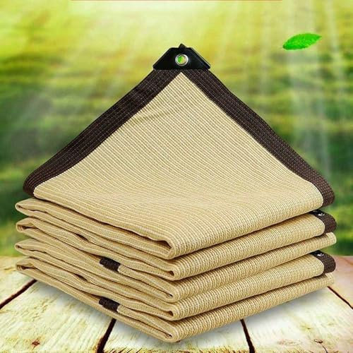 PanHuiWen Voile Ombrage 3x3 PerméAble Filet Dombrage Potager Voile D Ombrage Rectangulaire Impermeable Bache pour Pergola,3x3m