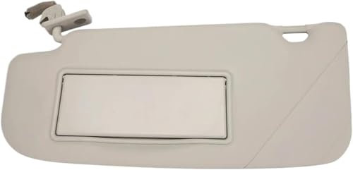 GERLJ Extensor de Visera Parasol Delantero con lámpara para Nissan para Qashqai 2008-2015