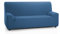 Martina Home 3 Plätze von 180 bis 240 cm breit Blau (AZAFATA)