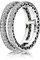 Pandora Damen-Dezenter Freundschaftsring 925 Sterlingsilber mit '- Ringgröße 52 (16.6) 196236CZ-52