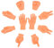 Willingood Mini Hände – 10 Stück Mini Fingerpuppen, Lustige Scherzartikel für Erwachsene & Kinder, Anti-Stress Spielzeug, Zaubertrick-Set für Halloween, Weihnachten & Partys