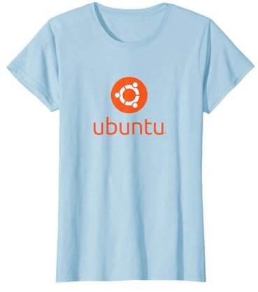 Offizielles T-Shirt - Ubuntu Logo Linux Betriebssystem T-Shirt