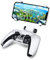 TNP PS5 Controller Phone Clip Holder Clamp Mount Adjustable Bracket for Sony PlayStation 5 PS5 Dual Sense Wireless Controller for iPhone 12 Pro, 12 Pro Max, 11, Xs, Xs Max, X, 8 Plus, 8, 7