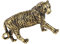 FAVOMOTO Retro Messing Skulptur Mini Vintage Tiger Statue Dekoration Feng Shui Figuren Briefbeschwerer Tee Haustier für Home- Office Schreibtisch Ornament 6 5 X4cm