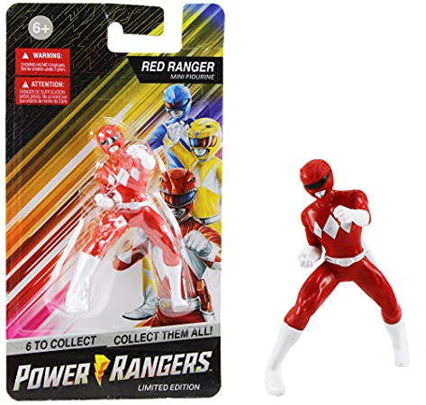 Limited Edition Power Rangers 6,3 cm Minifigur – Red Ranger