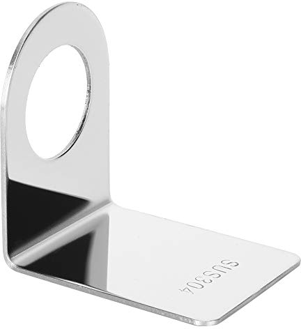 Jenngaoo Distributeur de Savon Mural INOX - Porte Bouteille Mural Auto Adhésif Porte Shampooing Porte Distributeur Crochet pour Cuisine Salle de Bain (33 mm/1,3 Po)