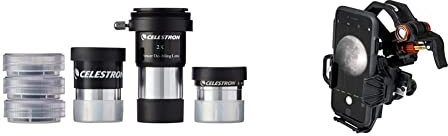 Celestron 94307 AstroMaster Kit Accessoires Télescope & Adaptateur Universel pour Smartphone NexYZ 3 Axes