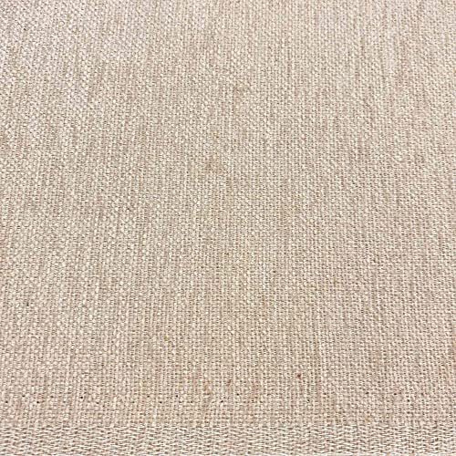 Kt KILOtela - Dekostoff, Polsterstoff, Möbel Bezugsstoff, Doppelseitiges Chenille, Polsterung für Stühle, Sofas, Möbel, Meterware ab 0,5 m, Preis Gilt für 0,5 m, Beige