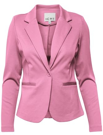 ICHI Ihkate BL Blazer d'affaires décontracté, Super Rose (172625), XL Femmes