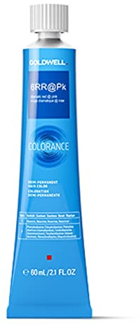 GOLDWELL Colorance Demi-Permanent Hair Color 6RR@PK Dramatic Red @Pink 60 ml