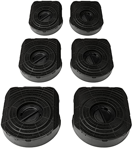 Elica – Filtro Carbone Originale Cappa Cucina Mod F00169 Kit Risparmio 3 Pezzi