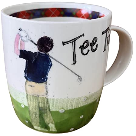 Alex Clark Tee-Time Golf Mug