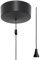 Taps2Traps™ Matt Black Bathroom Light Pull Switch with Black Cord & Toggle 2 Way 6A