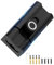 MeBantoo Slide Barrel Bolt Latch Lock, Heavy Duty Aluminum Alloy Sliding Bolt Locks for Flush or Recessed Door, Window, Screen, Bathroom, Fence, Patio Doors (Black-1pc, 3 Inch)