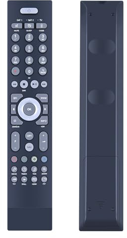 GOUYESHO Neue Ersatz Fernbedienung für TechniSat, Passend zu ISIO-Digitalreceivern und ISIO-TV-Geräten